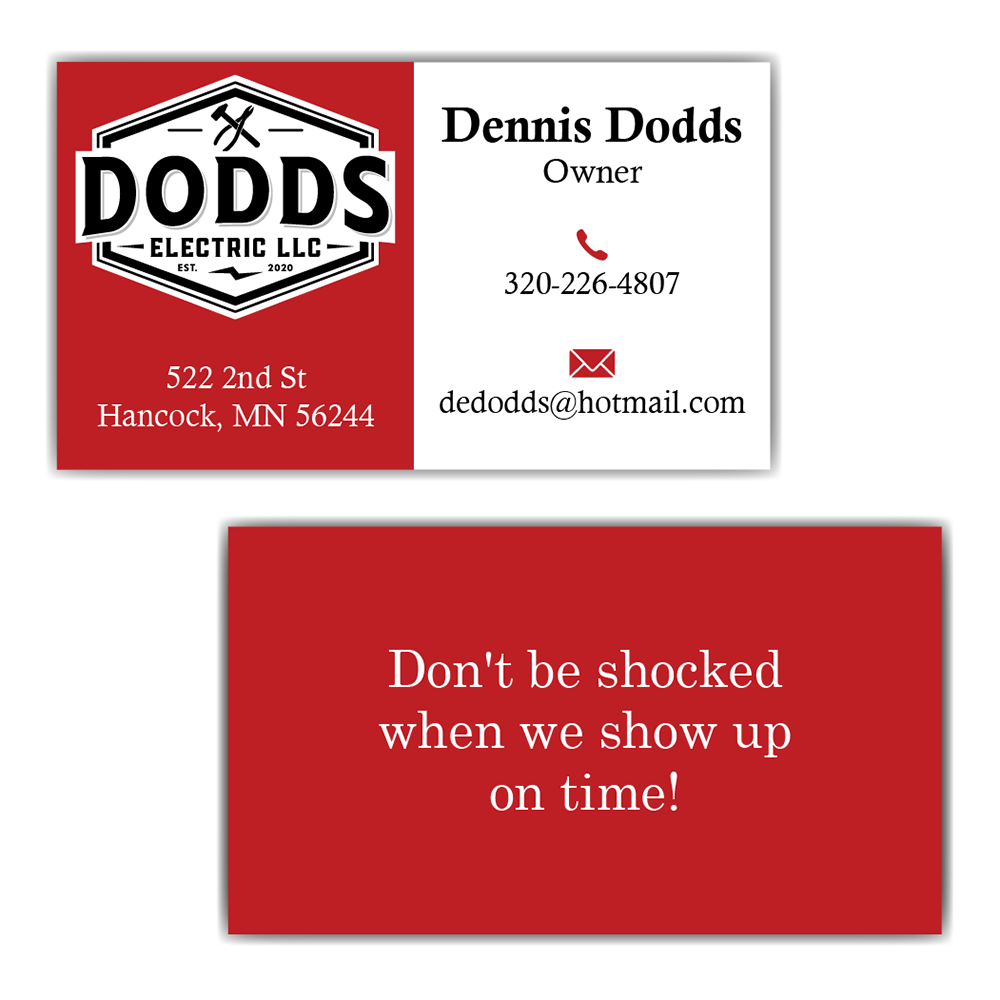 Dodds Electric LLC logo design by DM_Logo