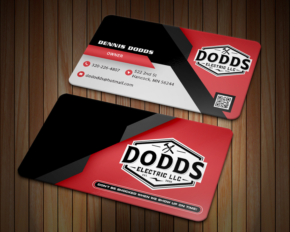 Dodds Electric LLC logo design by MastersDesigns