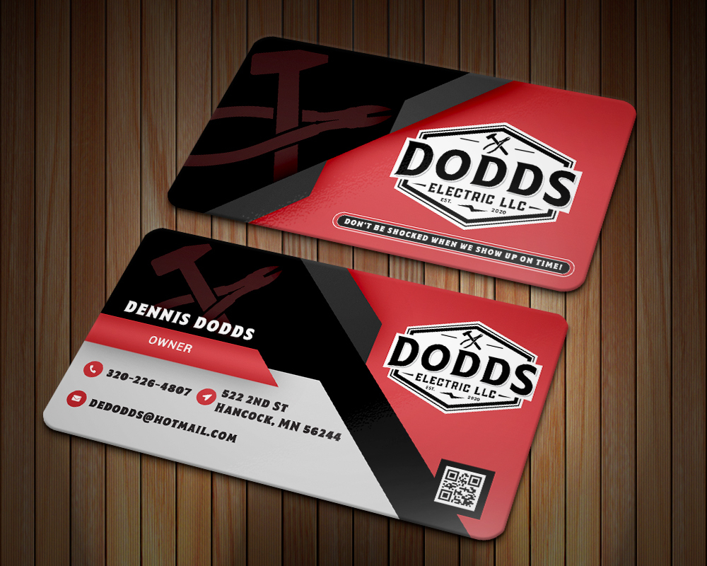 Dodds Electric LLC logo design by MastersDesigns
