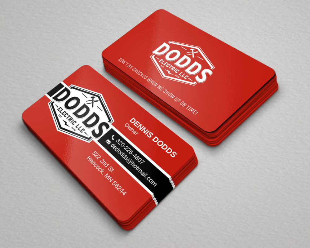 Dodds Electric LLC logo design by Boomstudioz