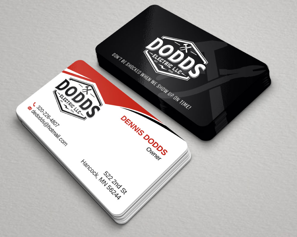 Dodds Electric LLC logo design by Boomstudioz