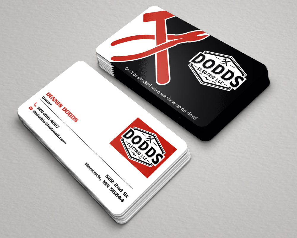 Dodds Electric LLC logo design by Boomstudioz