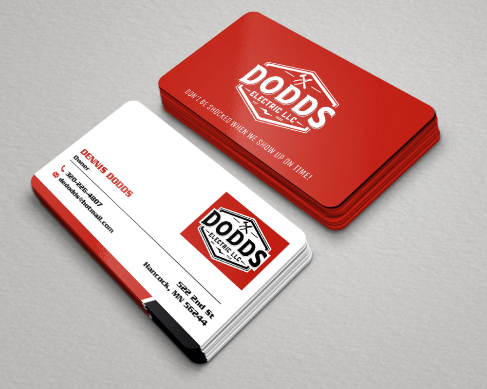 Dodds Electric LLC logo design by Boomstudioz
