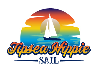 Tipsea Hippie Sail logo design by Suvendu