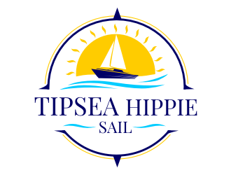 Tipsea Hippie Sail logo design by rgb1