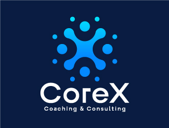 CoreX logo design by nehel
