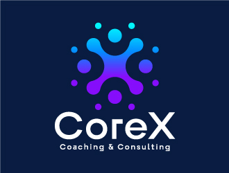 CoreX logo design by nehel