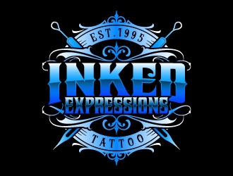 Inked Expressions  logo design by daywalker