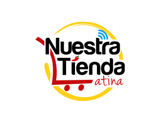 Nuestra Tienda Latina logo design by kimora