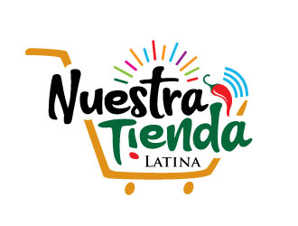 Nuestra Tienda Latina logo design by REDCROW