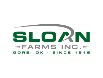 Sloan Farms Inc. logo design by akilis13
