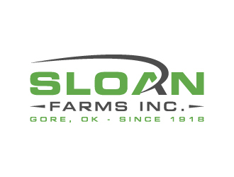 Sloan Farms Inc. logo design by akilis13