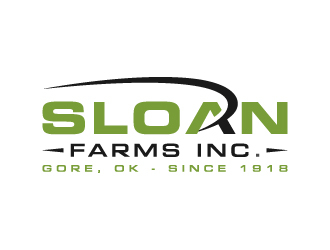 Sloan Farms Inc. logo design by akilis13