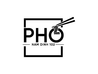 PHO NAM DINH 102 logo design by Erasedink
