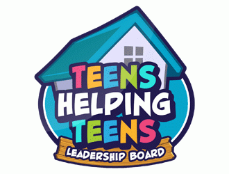 Teens Helping Teens Leadership Board  logo design by Bananalicious