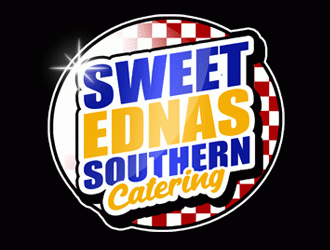 Sweet Ednas Southern Catering logo design by Bananalicious