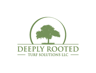 Deeply Rooted Turf Solutions LLC logo design by wongndeso
