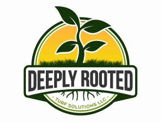 Deeply Rooted Turf Solutions LLC logo design by Mardhi