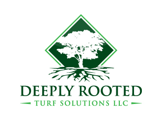 Deeply Rooted Turf Solutions LLC logo design by akilis13