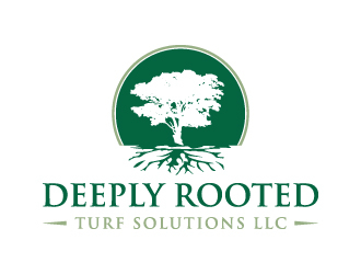 Deeply Rooted Turf Solutions LLC logo design by akilis13