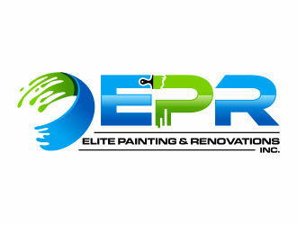 Elite Painting & Renovations, Inc. logo design by ingepro