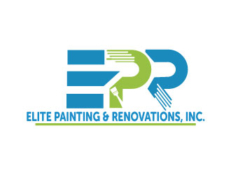 Elite Painting & Renovations, Inc. logo design by Webphixo