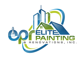 Elite Painting & Renovations, Inc. logo design by dasigns
