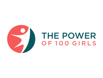 The Power of 100 Girls logo design by funsdesigns