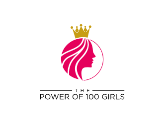 The Power of 100 Girls logo design by ndndn