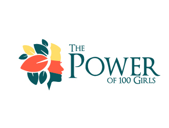 The Power of 100 Girls logo design by fawadyk
