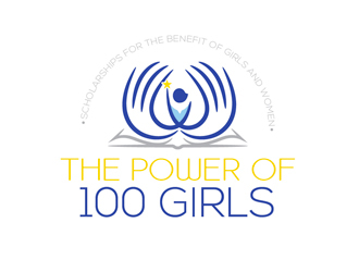 The Power of 100 Girls logo design by gogo