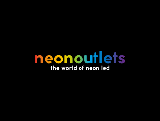 neonoutlets  logo design by RIANW