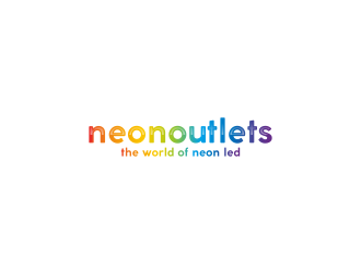 neonoutlets  logo design by RIANW