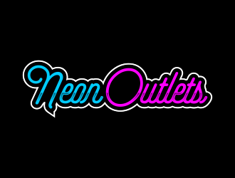 neonoutlets  logo design by GassPoll