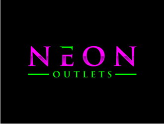 neonoutlets  logo design by Artomoro