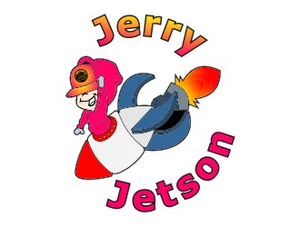 Jerry Jetson logo design by Kraken