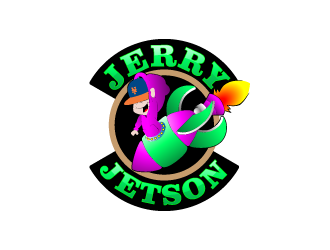 Jerry Jetson logo design by yurie