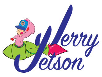 Jerry Jetson logo design by Godvibes