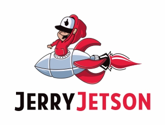 Jerry Jetson logo design by Mardhi