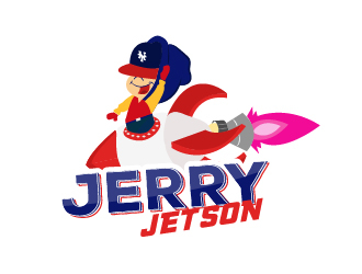 Jerry Jetson logo design by fawadyk