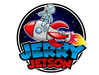 Jerry Jetson logo design by DreamLogoDesign