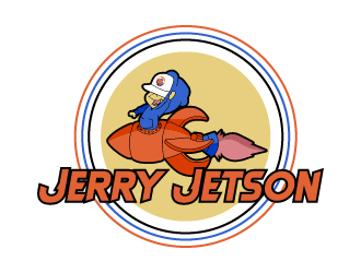 Jerry Jetson logo design by chumberarto