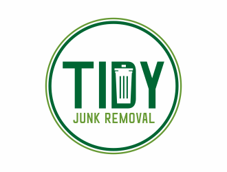 Tidy Junk Removal logo design by hidro