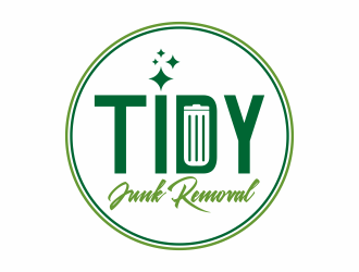 Tidy Junk Removal logo design by hidro