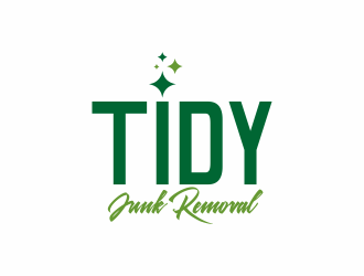 Tidy Junk Removal logo design by hidro