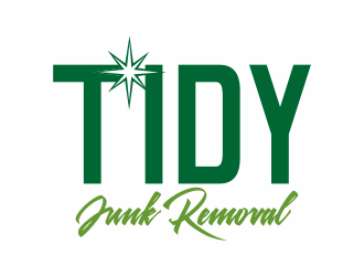 Tidy Junk Removal logo design by hidro
