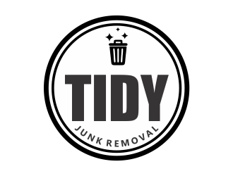 Tidy Junk Removal logo design by Girly