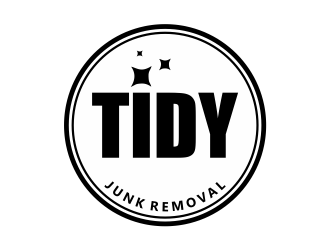 Tidy Junk Removal logo design by Girly
