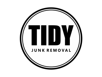 Tidy Junk Removal logo design by Girly