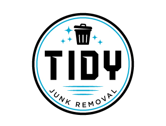 Tidy Junk Removal logo design by akilis13